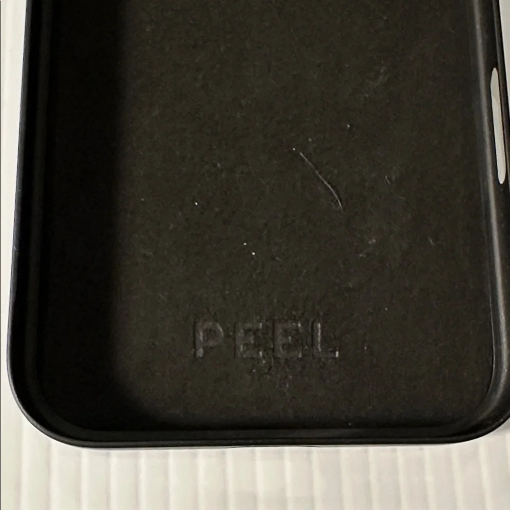 PEEL iPhone 16 Pro Max Super Thin Sleek Black Phone Case